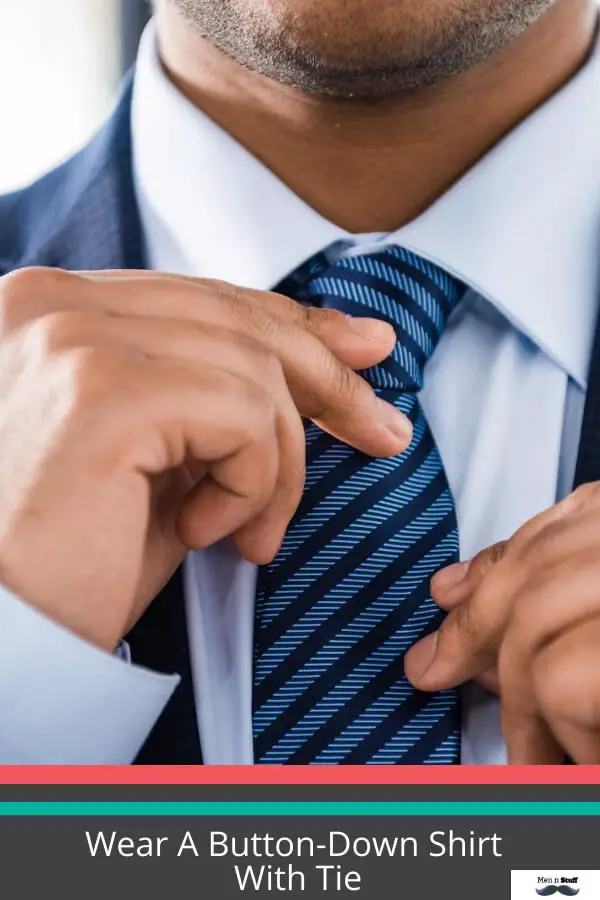 Button-Down Shirt With Tie