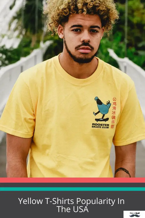 Yellow T-Shirts Popularity In The USA