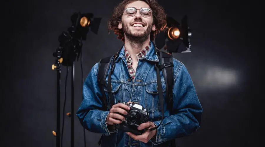 Navy Blue Denim Jacket