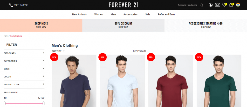 Forever 21 Clothing