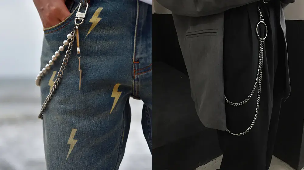 How Wearing Chains on Pants Became Popular