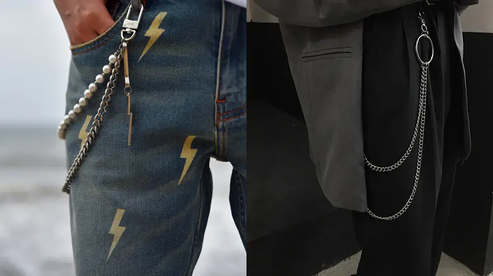 What Does It Mean When Wearing Chains on Pants? - MENnStuff