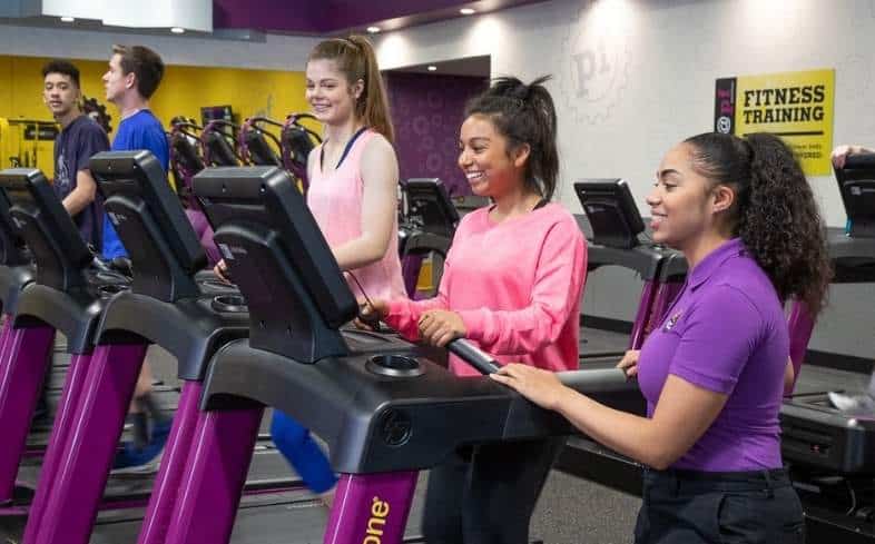 teens in the gym