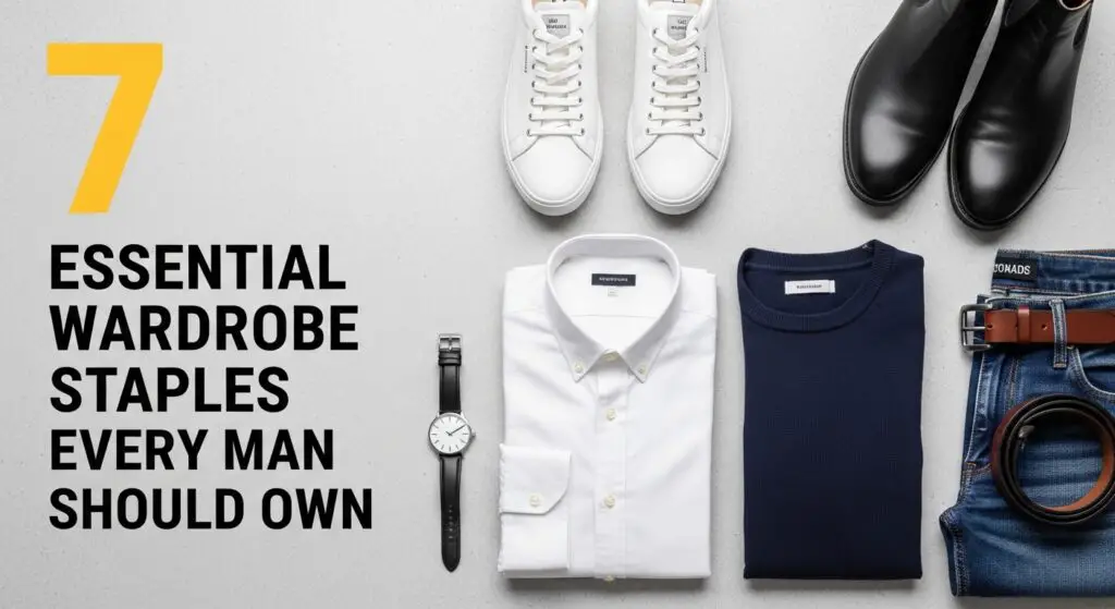 7 Essential Wardrobe Staples Every Man Should Own
