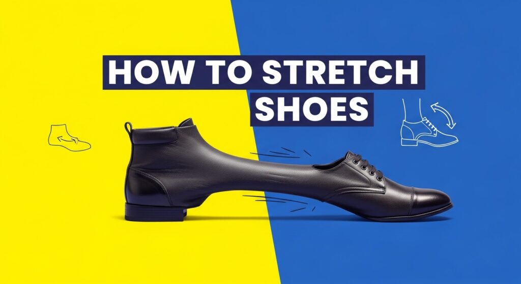 How can you stretch shoes