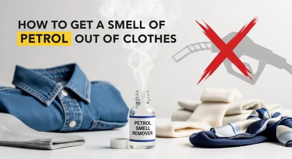 How to get smell of petrol out of clothes