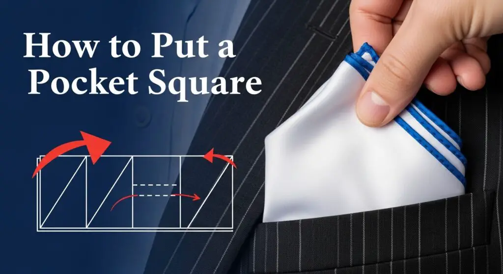 How to put a pocket square with Style