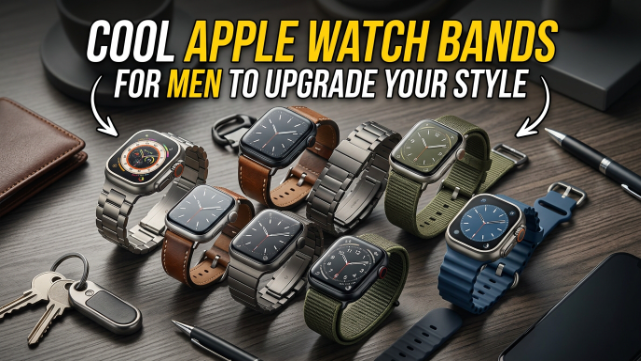 Cool Apple Watch Bands For Men To Upgrade Your Style