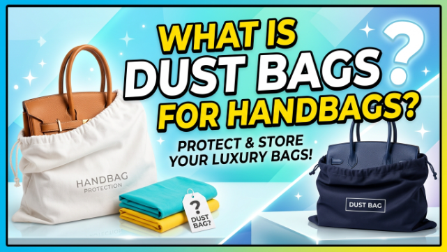 What is dust bags for handbags